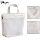 Sac de Toilette en Maille Polyester – Trousse Transparente Respirante pour Voyage et Salle de Bain
