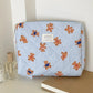 Trousse de toilette bébé à motifs ourson