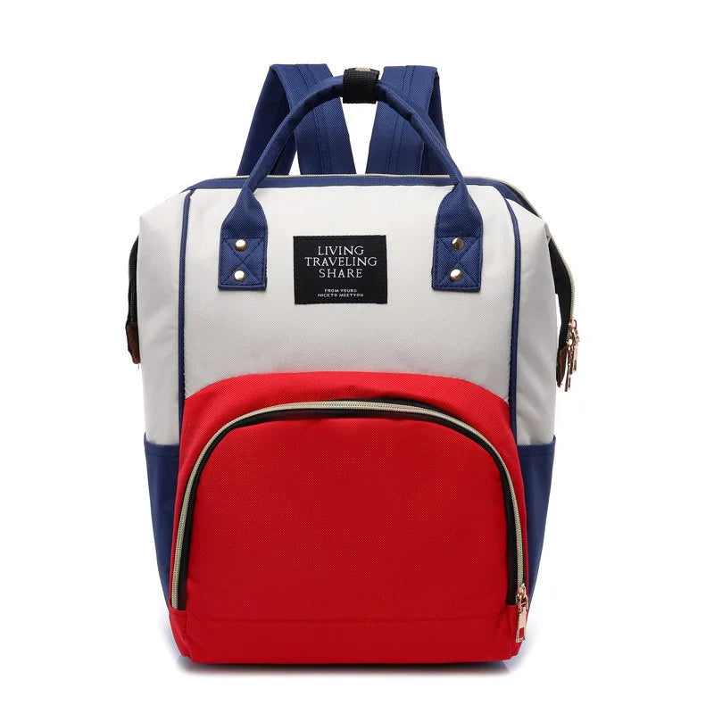 Sac à dos maman multifonction Oxford avec isolation – Grande capacité