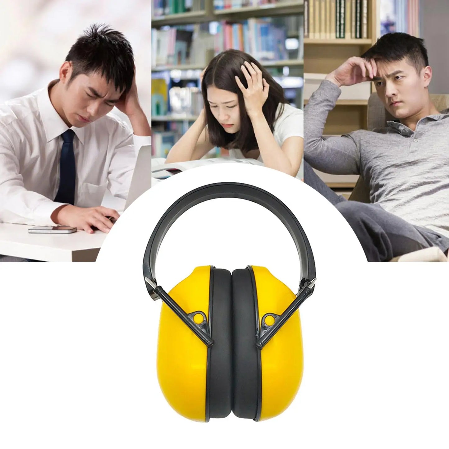 Casque anti-bruit pliable haute protection