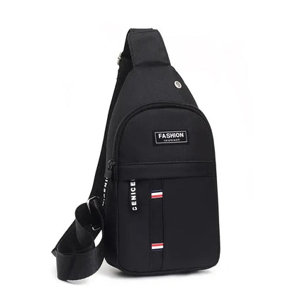 Sac bandoulière homme étanche pour voyage et activités sportives, coloris bleu