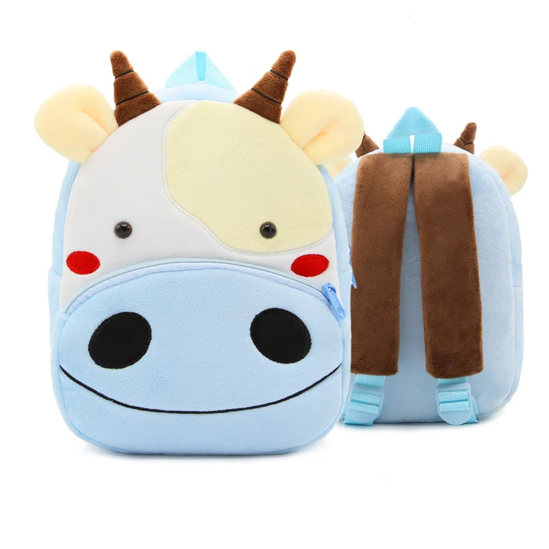 Sac à dos enfant animaux en peluche