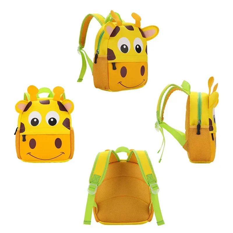 Sac à dos enfant animaux 3D