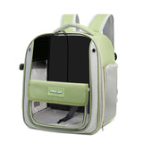 Sac à dos de transport pour chat grande capacité, coloris jaune