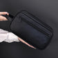 Trousse de toilette homme double compartiment en cuir PU