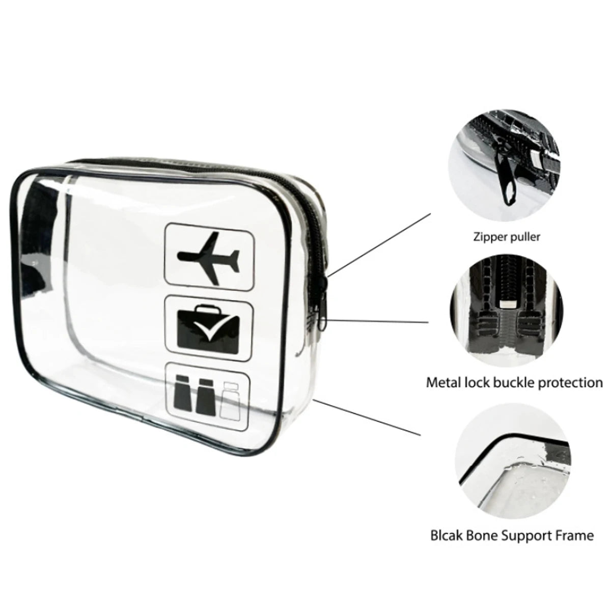 Trousse Transparente de Voyage TSA