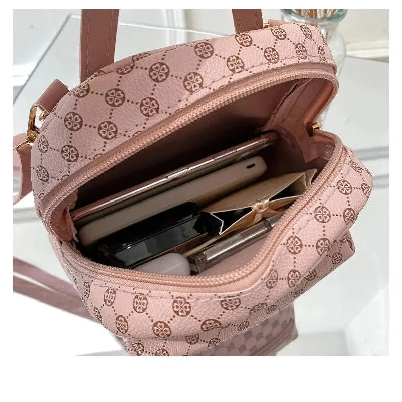 Mini sac à dos femme en cuir PU