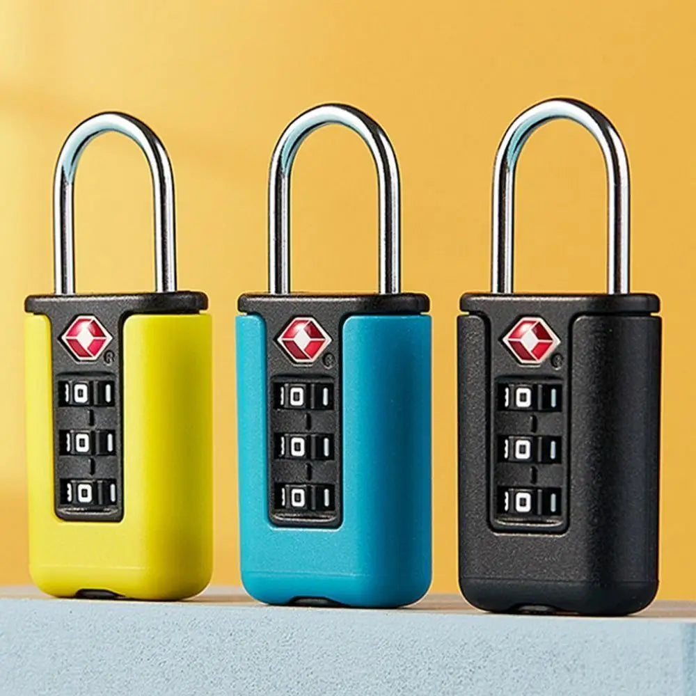 Cadenas TSA 3 Chiffres Coloré – Sécurité et Style pour Vos Voyages