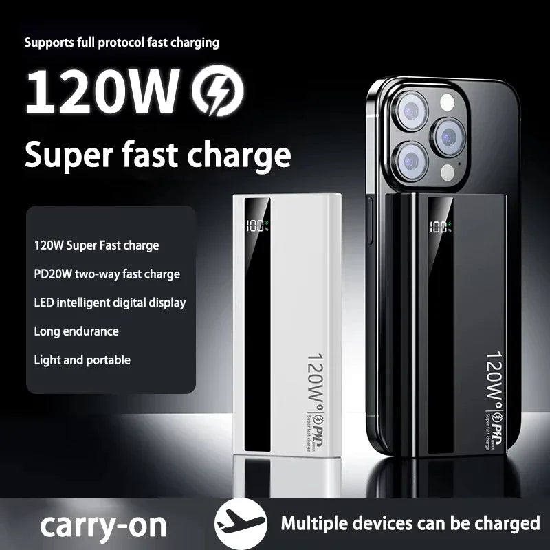 Batterie Externe Xiaomi 20000mAh 120W Super Fast Charge