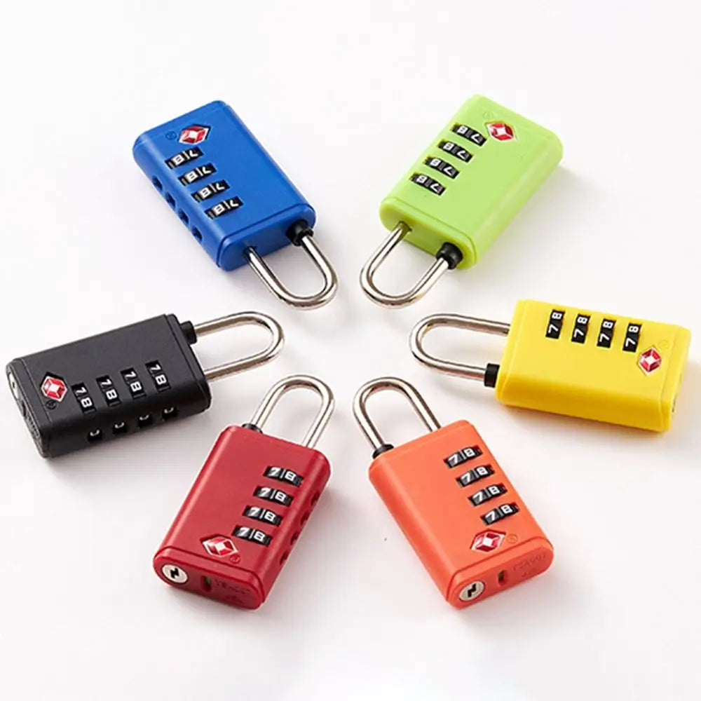 Cadenas TSA 4 Chiffres Rectangulaire – Sécurité Optimale pour Vos Voyages