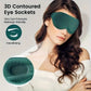 Masque de sommeil 3D ergonomique en mousse respirante