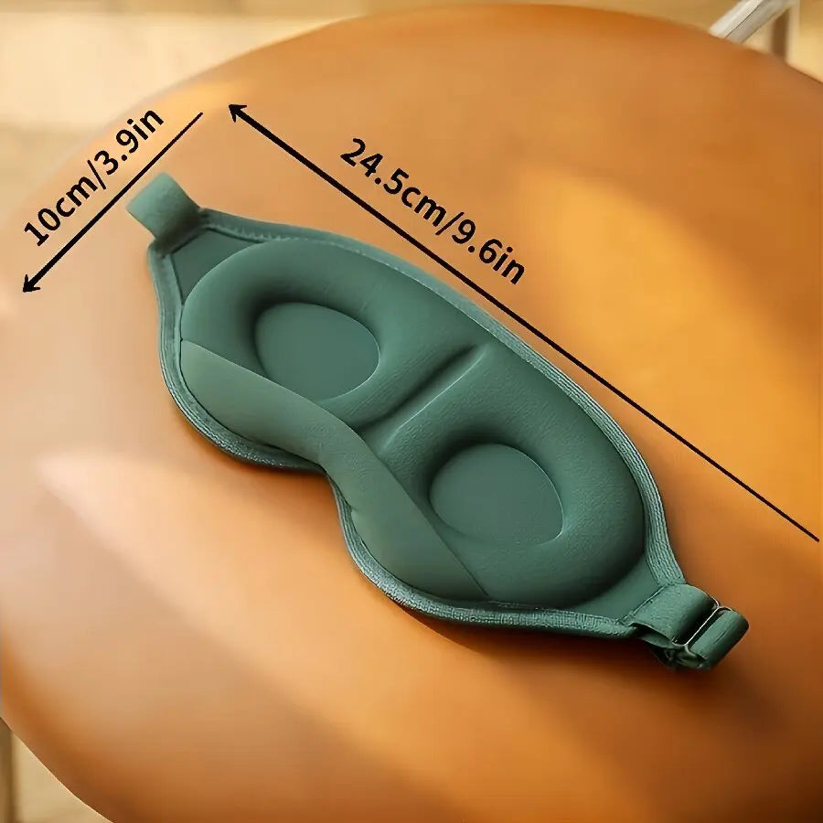 Masque de sommeil 3D ergonomique en mousse respirante