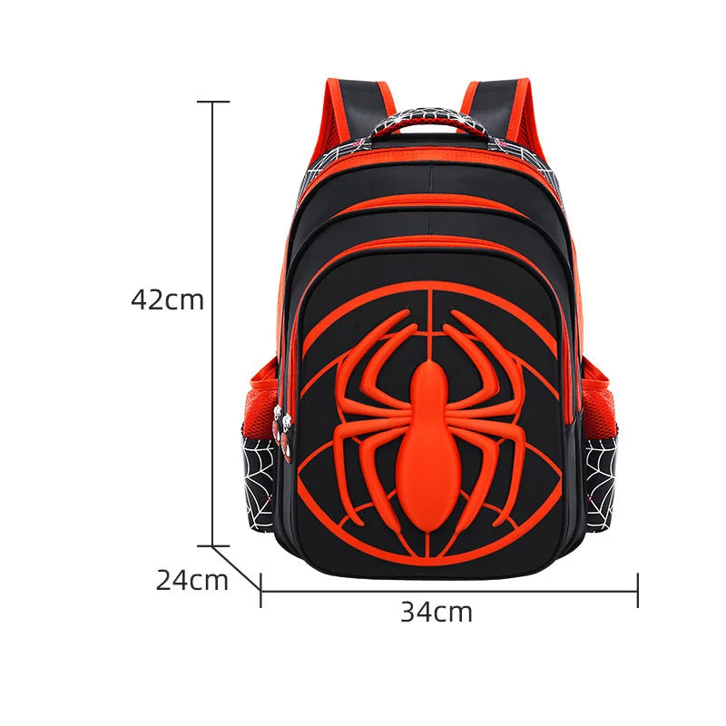 Sac à dos enfant Spider waterproof avec trousse assortie