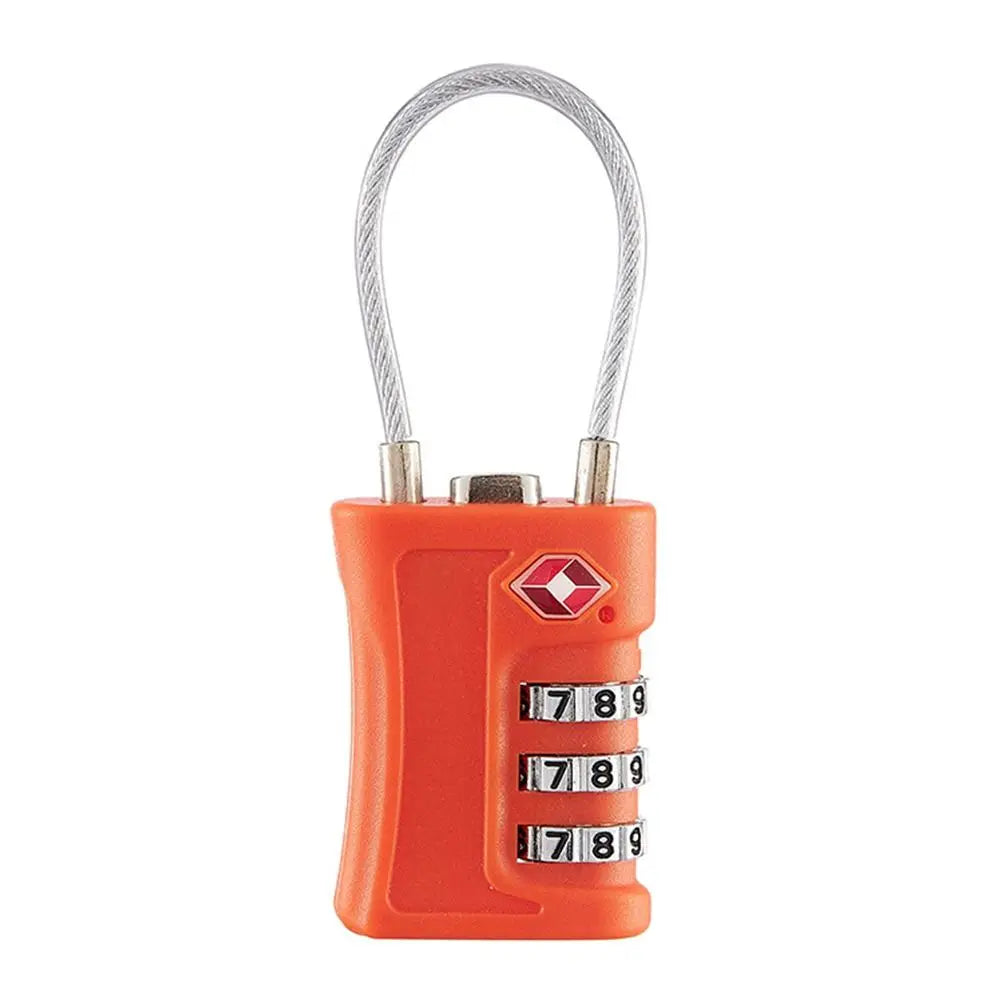 Cadenas TSA à Code Couleurs – 3 Chiffres Antivol pour Bagages
