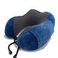 Coussin de voyage en mousse mémoire forme U avec soutien cervical et confort aérien