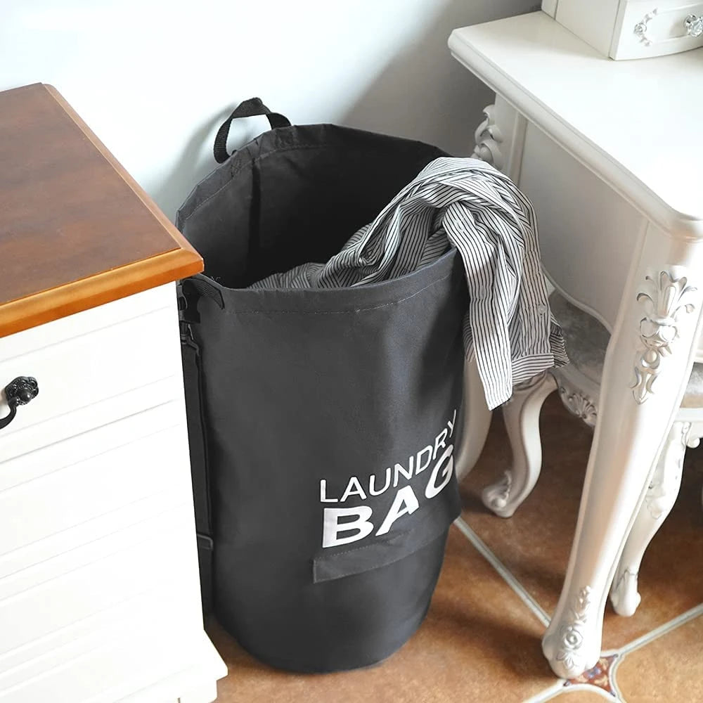Sac à linge Oxford imperméable 71L avec bretelles réglables