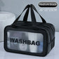 Sac de toilette transparent double compartiment – Voyage & Fitness