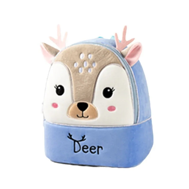 Sac à dos enfant animaux en peluche maternelle