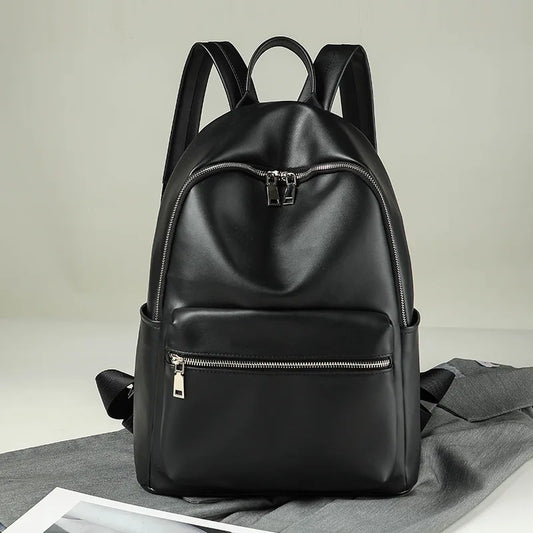 Sac à dos tendance en cuir PU souple