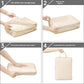 Set de 4 cubes de rangement compressibles en polyester imperméable pour valise