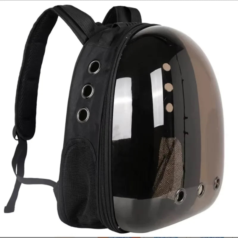 Sac à Dos Capsule Transparent pour Chat Confortable et Respirant