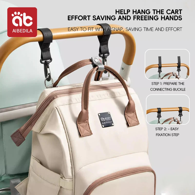 Sac à Dos à Langer Ultra-Capacité – Multifonction & USB