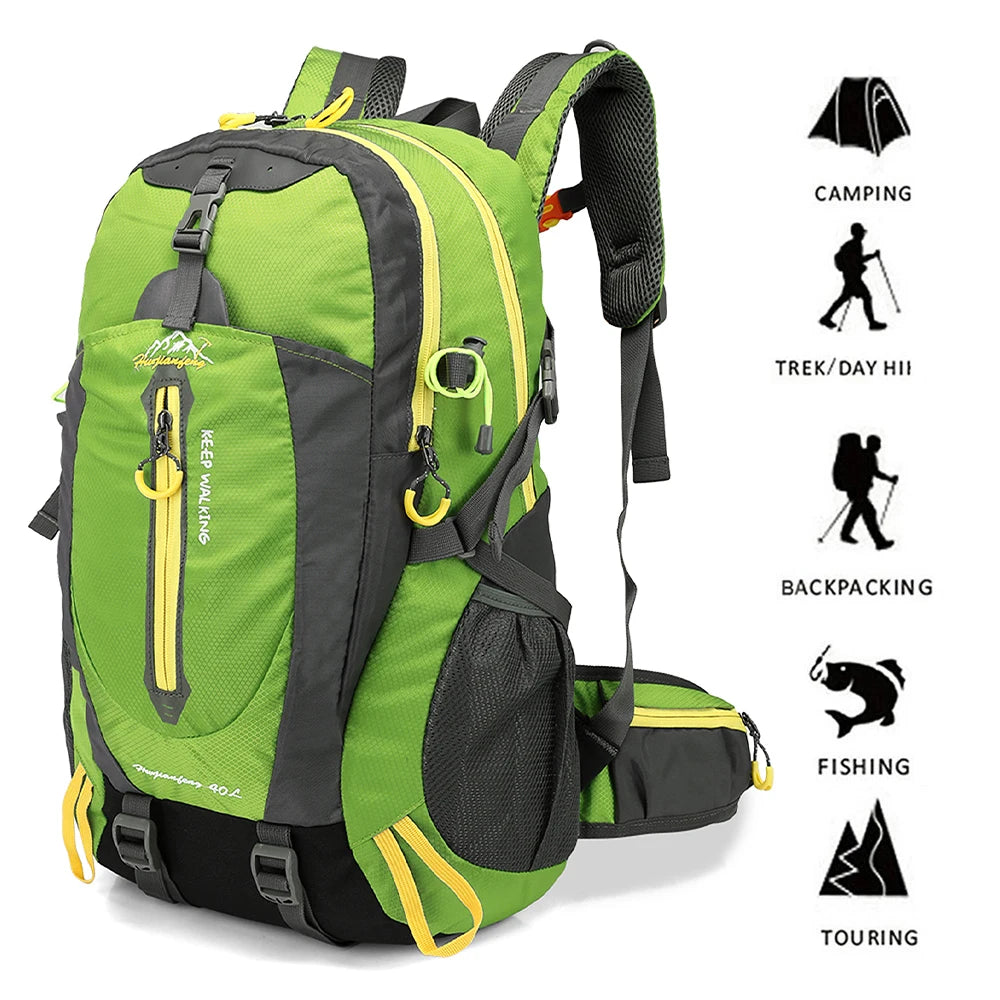 Sac à Dos de Randonnée 40L Étanche – Trekking et Voyage