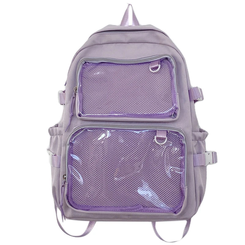 Sac à dos transparent japonais style Ita