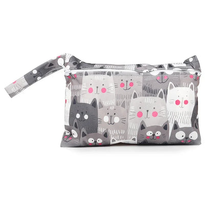 Sac bébé étanche imprimé rangement couches et accessoires