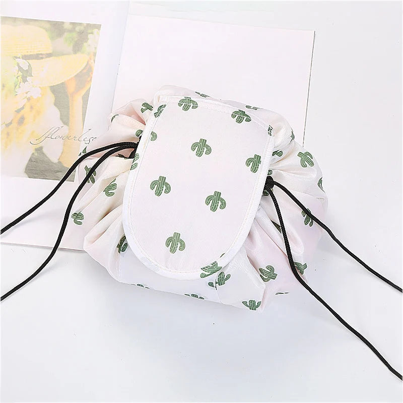 Trousse de Maquillage à Cordon – Sac Cosmétique Imperméable Grande Capacité