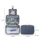Trousse de toilette suspendue étanche en polyester multi-compartiments