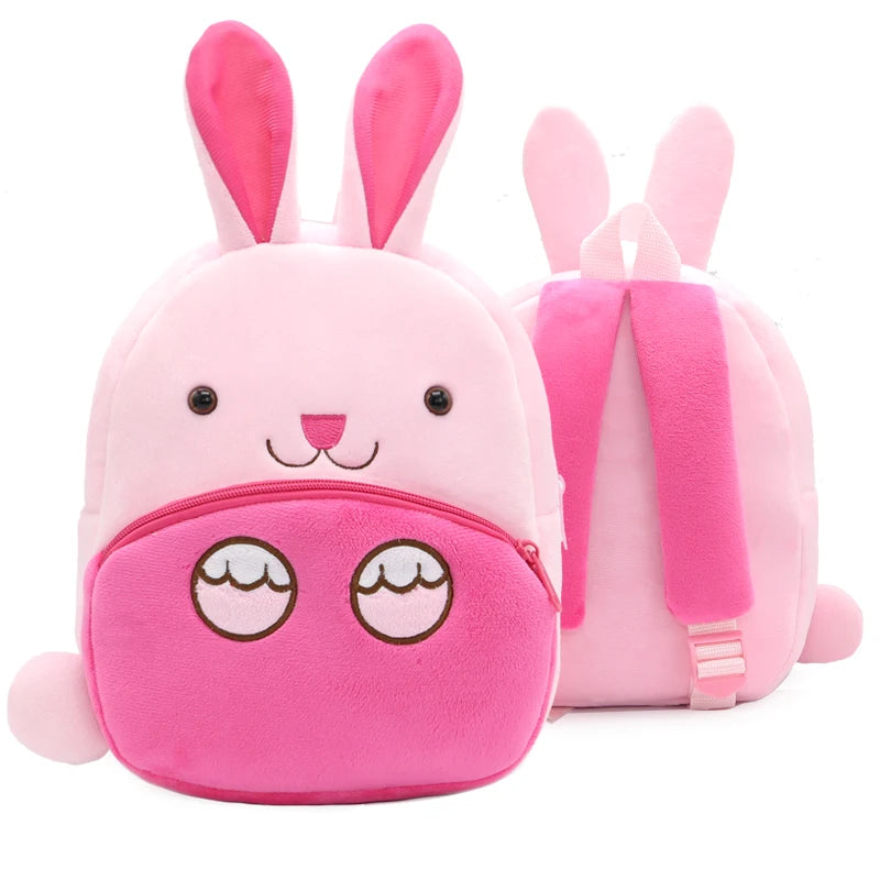 Sac à dos enfant animaux en peluche