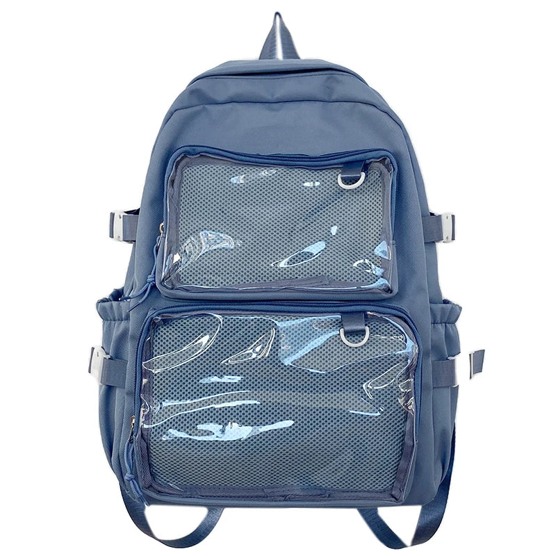 Sac à dos transparent japonais style Ita
