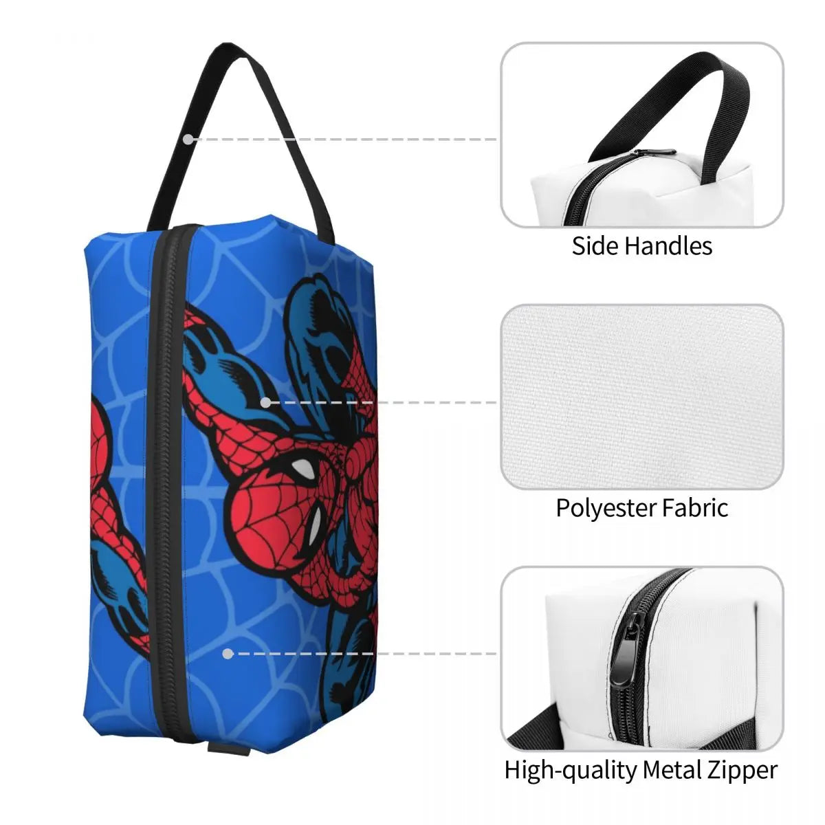 Trousse enfant Spiderman rangement école et voyage