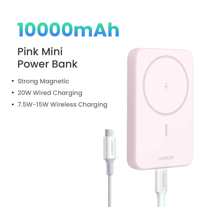 Batterie Externe Magnétique UGREEN 10000mAh PD20W
