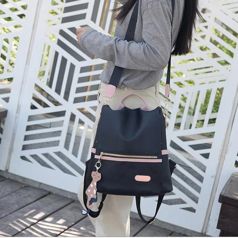 Sac à dos femme Oxford anti-vol léger et tendance