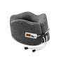 Coussin de voyage pliable en mousse mémoire U-Shape avec housse premium