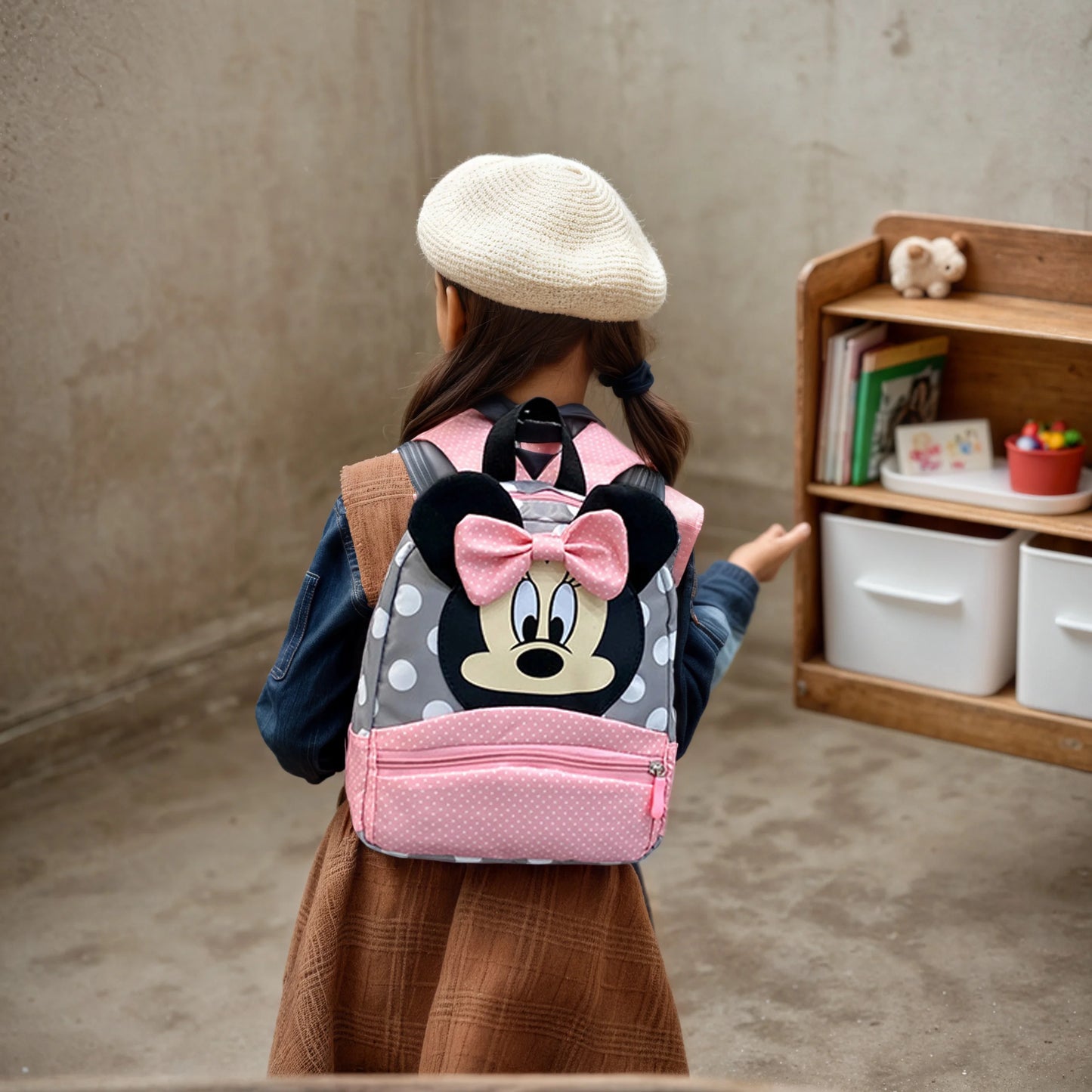 Sac à dos enfant Minnie Disney polyester