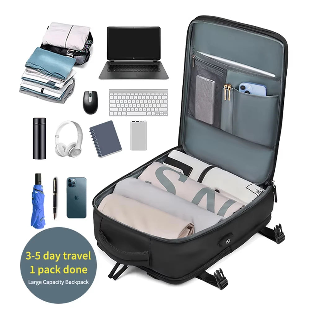 Sac à dos cabine imperméable avec compartiment chaussures