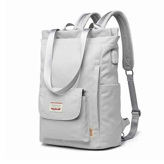 Sac à Dos Étanche Oxford & Canvas avec Port USB – Élégant & Fonctionnel