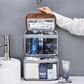 Trousse de toilette suspendue en cuir PU imperméable