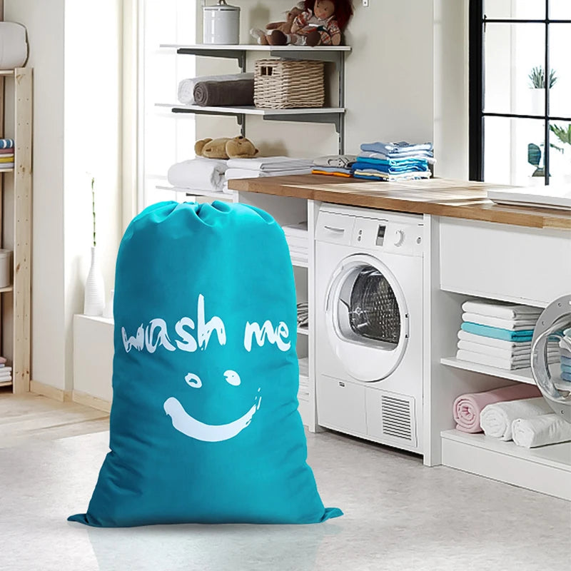 Sac de Lavage Nylon Smile Grande Capacité 61×91 cm