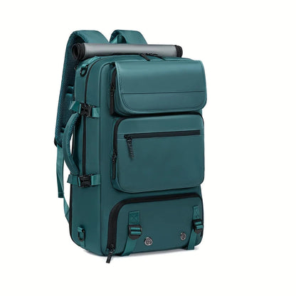Sac à dos de voyage 3-en-1 grande capacité avec compartiment chaussures