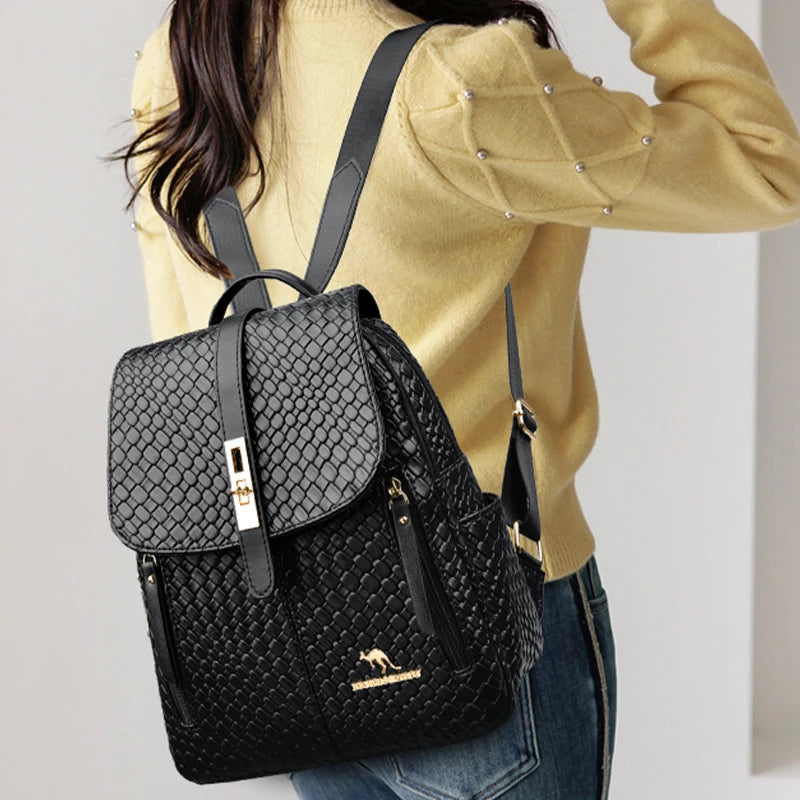 Sac à dos femme cuir PU
