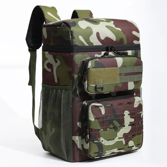 Sac à dos isotherme camouflage 23L – Étanche & résistant pour pique-nique