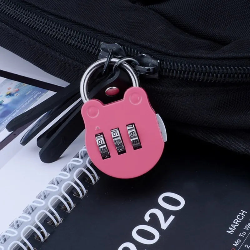 Cadenas à Code 3 Chiffres en Alliage de Zinc – Sécurité Voyage et Casier