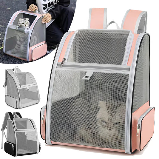 Sac à Dos de Transport pour Chat Pliable & Respirant