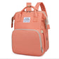 Sac à Langer Multifonction avec Lit Pliant Intégré – Nylon Résistant & Grande Capacité