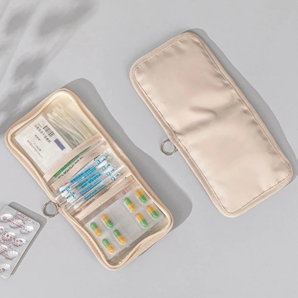 Pochette Médicale de Voyage Compacte – Organisateur Multi-Usages