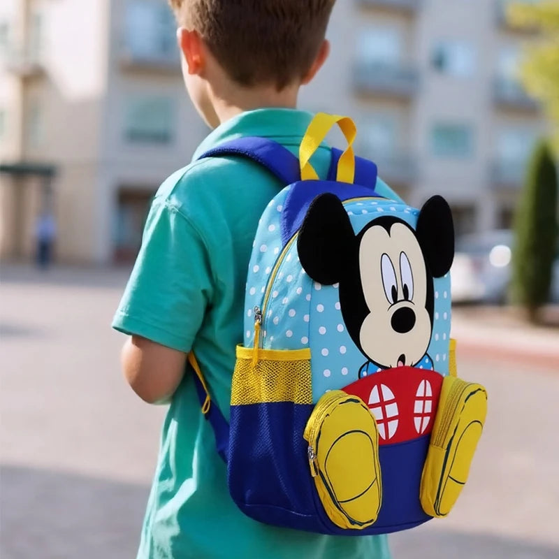 Sac à dos enfant Mickey et Minnie Disney grande capacité